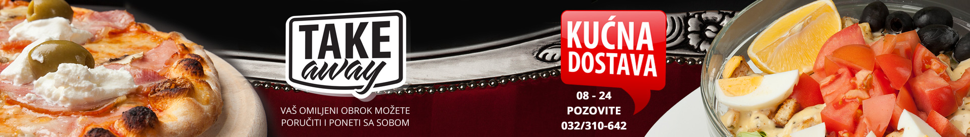 Kućna dostava - Pizzeria Kraljica