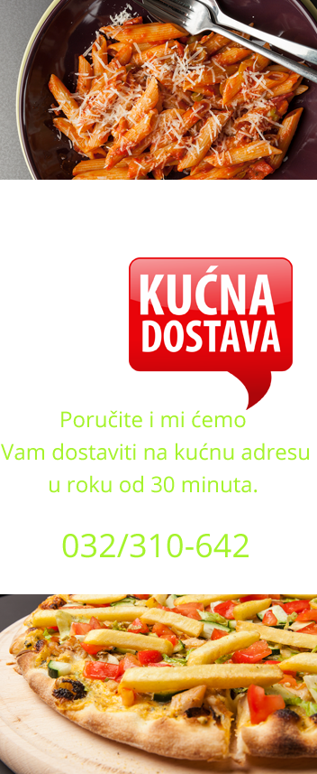Kućna dostava - Pizzeria Kraljica